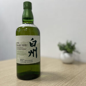 サントリー　シングルモルトウイスキー白州　700ml　（100周年記念ラベル）　新品未開封（箱なし）